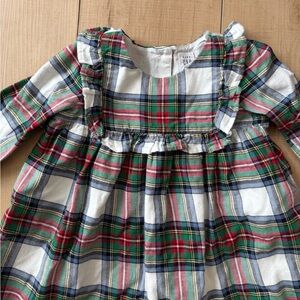 GAP Colorful Plaid Baby Dress